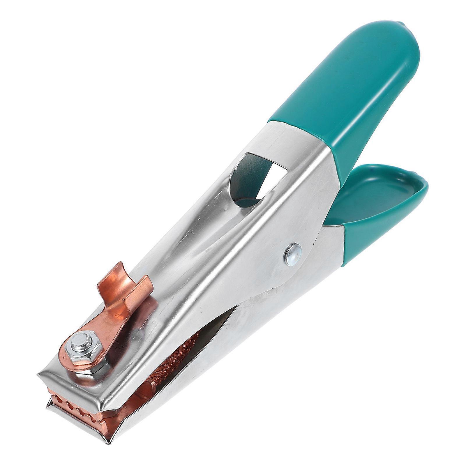 Grounding Clamp Steel Material Clamping Function for DIY Enthusiasts Welding Operations 21.50X9.20X3.80CM 1Pack