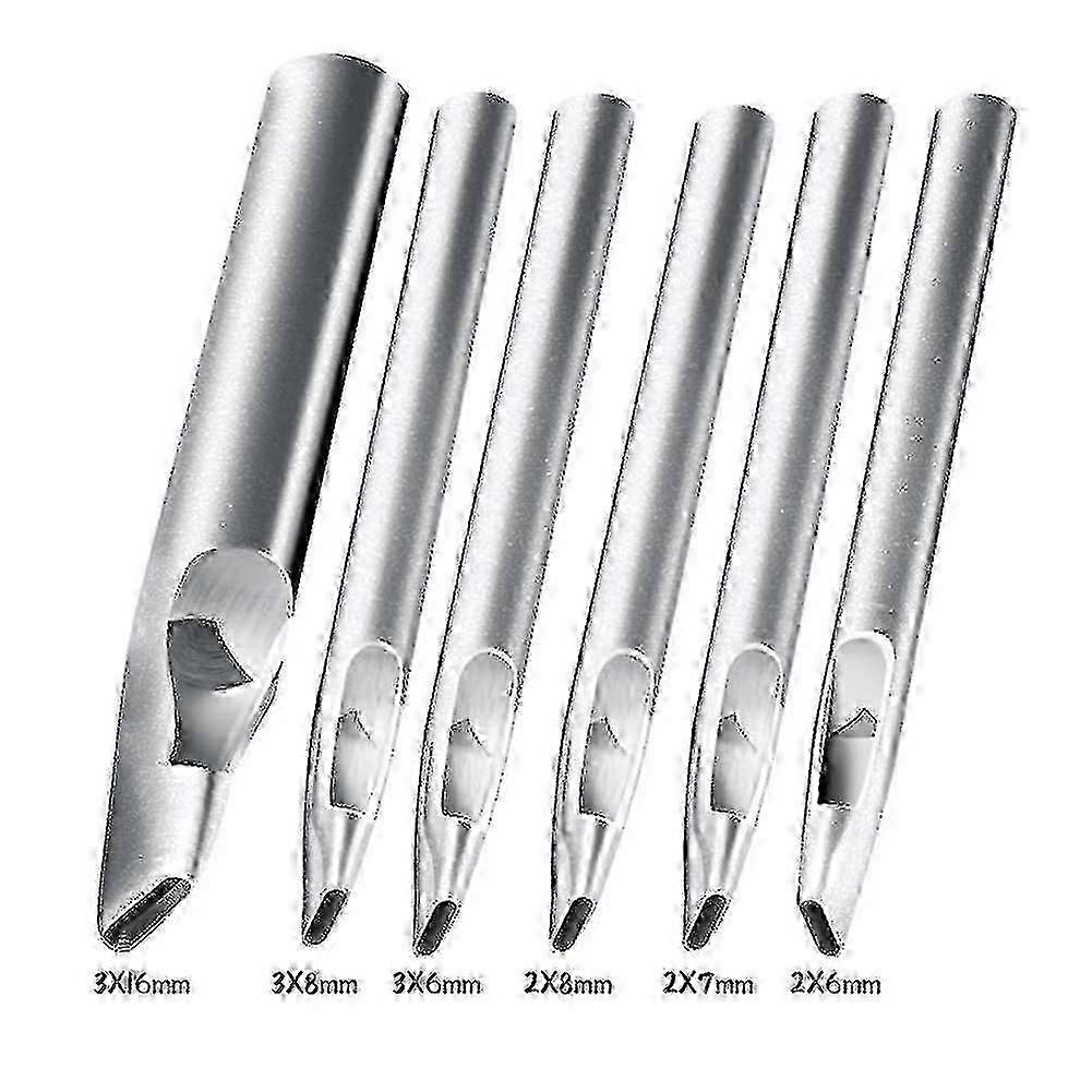 6個のオーバルレザーパンチツール、オーバルレザーパンチセット、レザーホールパンチ、フラットf74