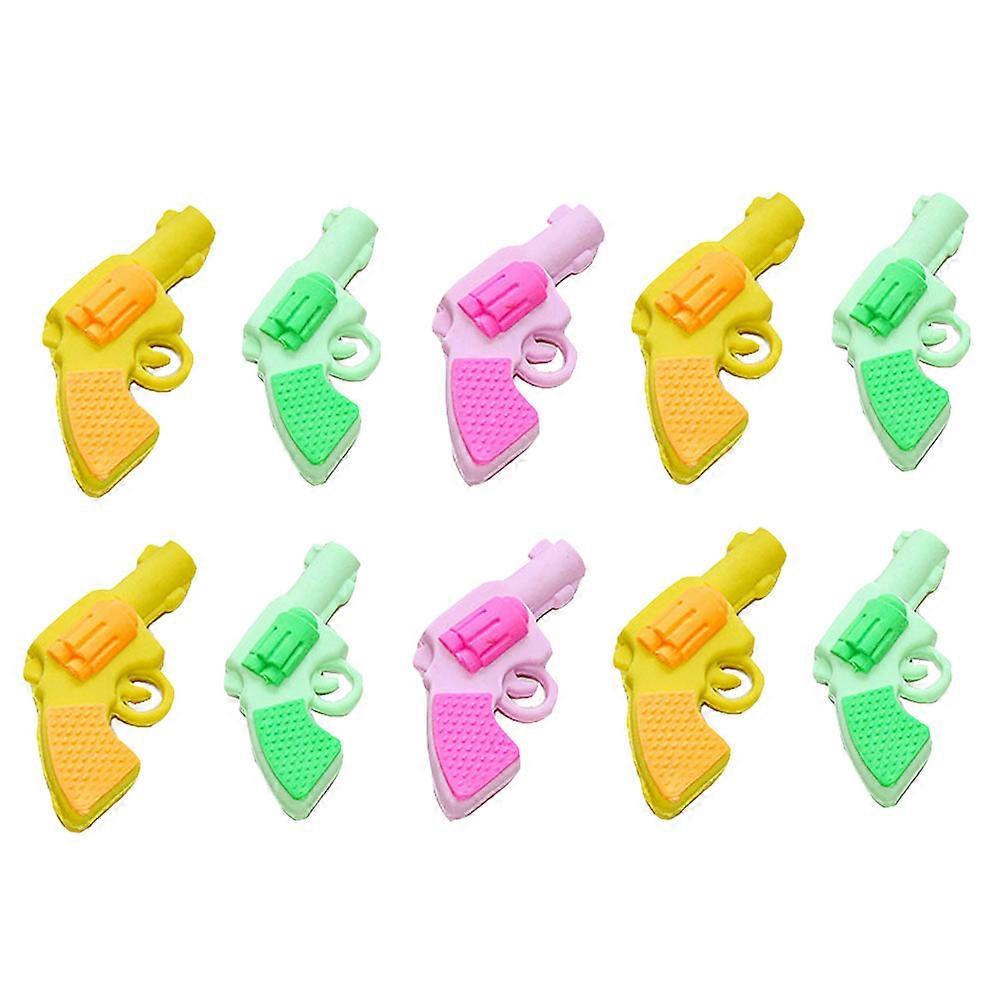 Adorable Eraser Cartoon Stationery Practical Long Time Use Safe Material Assorted Color 20Pcs