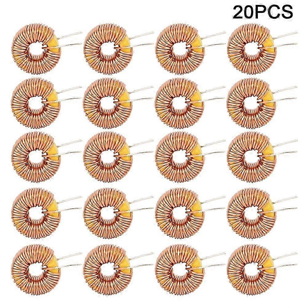 20個のトロイドインダクタワイヤーPCB回路基板用高品質銅コイル100UH 0.6mm