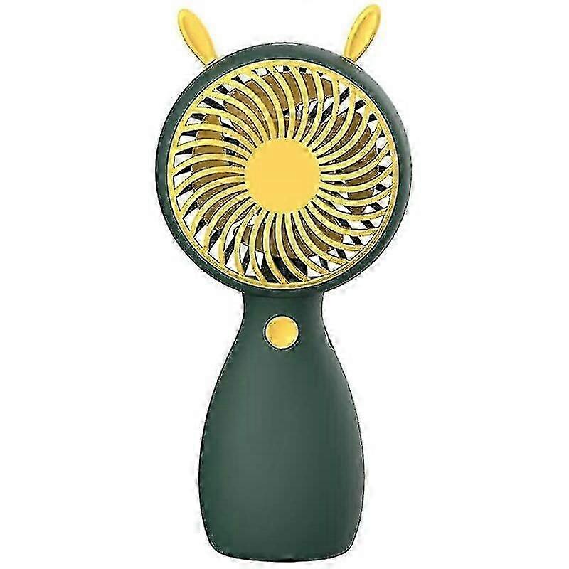 مروحة طالب محمولة صغيرة مروحة مكتب حبل محمولة صغيرة مع شحن USB في الهواء الطلق الصيف