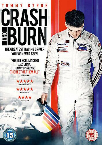Crash amp Burn DVD (2017) Sean O Cualain  Cualin (DIR) cert tc - Region 2