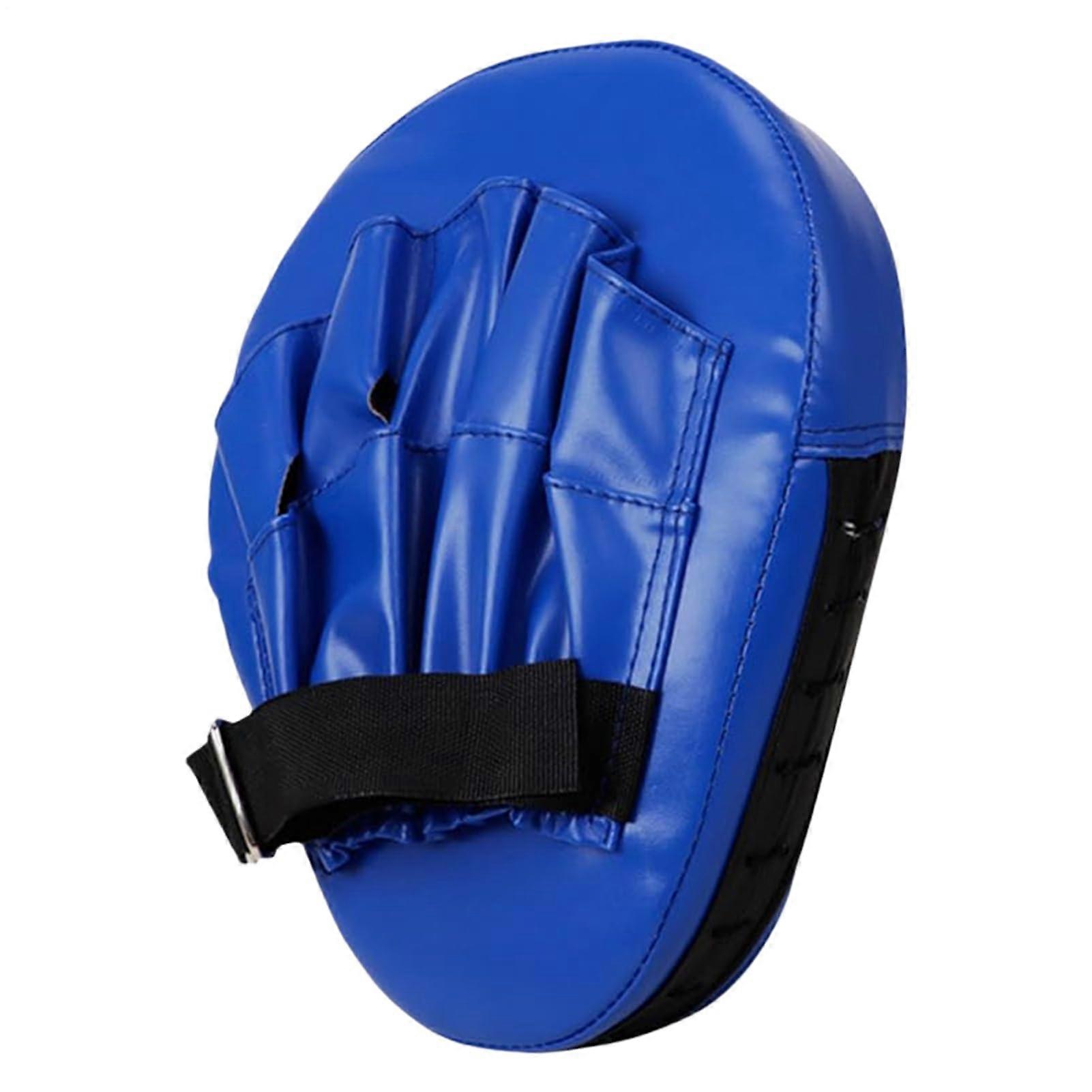 Premium boxing training equipment, adjustable gloves for kickboxing, Taekwondo Blue