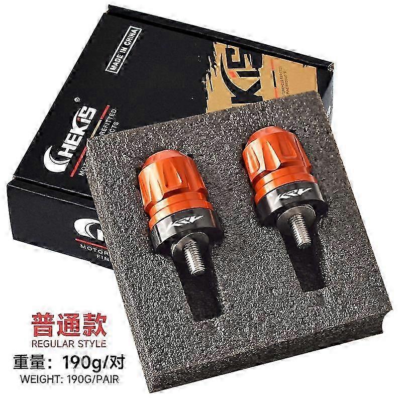 Modified handlebar plug suitable for KYMCO Kwangyang KRV180, aluminum alloy handlebar plug accessories and handlebar balance terminal