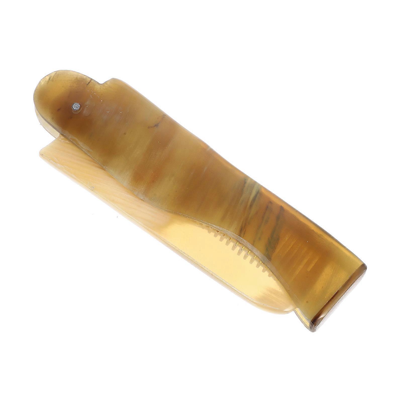 Pocket Hair Combs Foldable Comb Styling Tool For Daily Use Khaki 16.50X2.50X1.00CM Anti Static 1Pcs