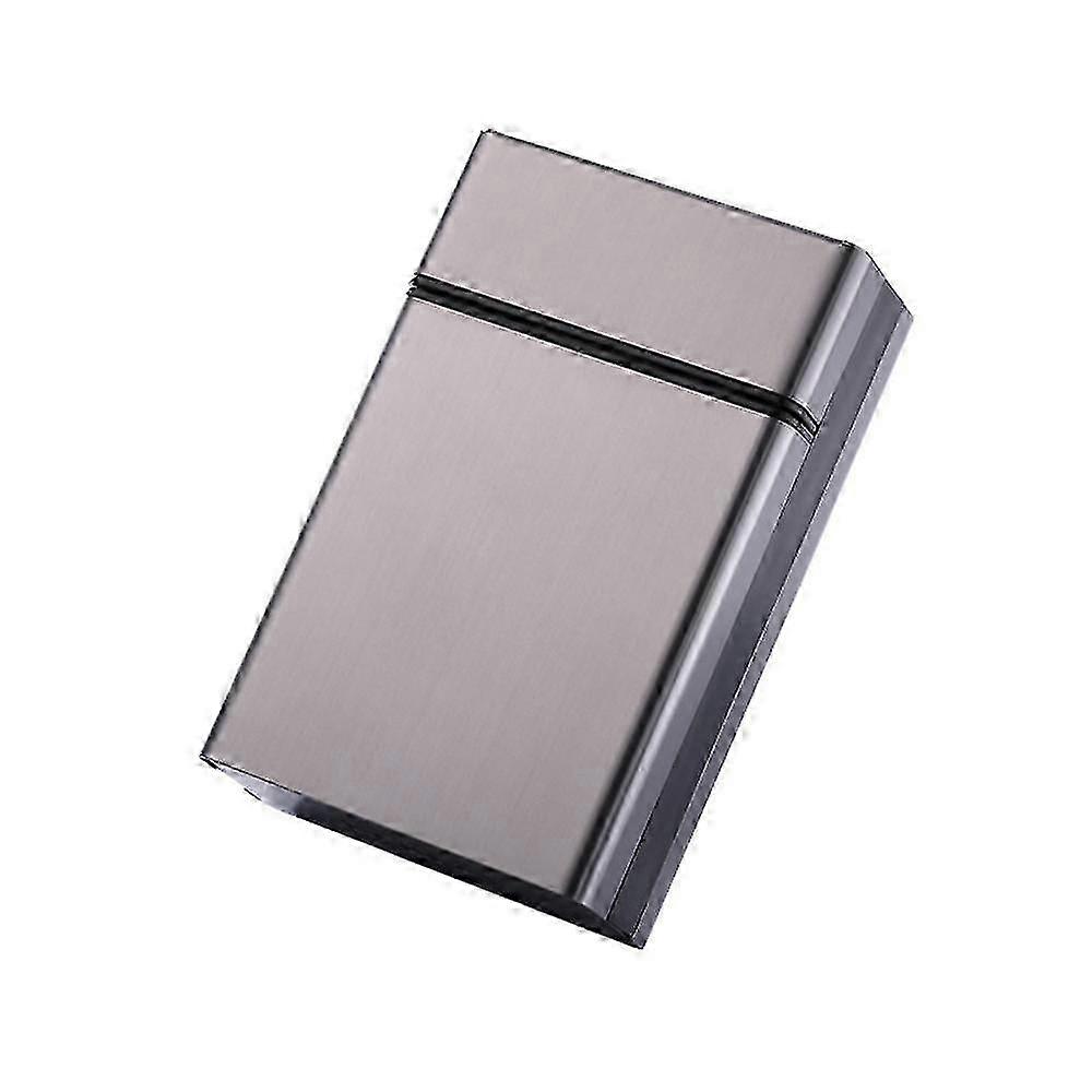 Sigarett Case 20 Sticks Beskyttende Shell Aluminiumslegering Sigarettetui Metall Sigarett Oppbevaringsboks