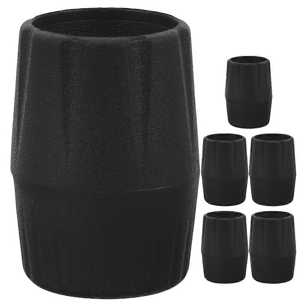 Guitar Stand Protector Rubber Guitar Foot Rest Enhanced Stability Black 3.50X2.50X2.50CM 6Pcs