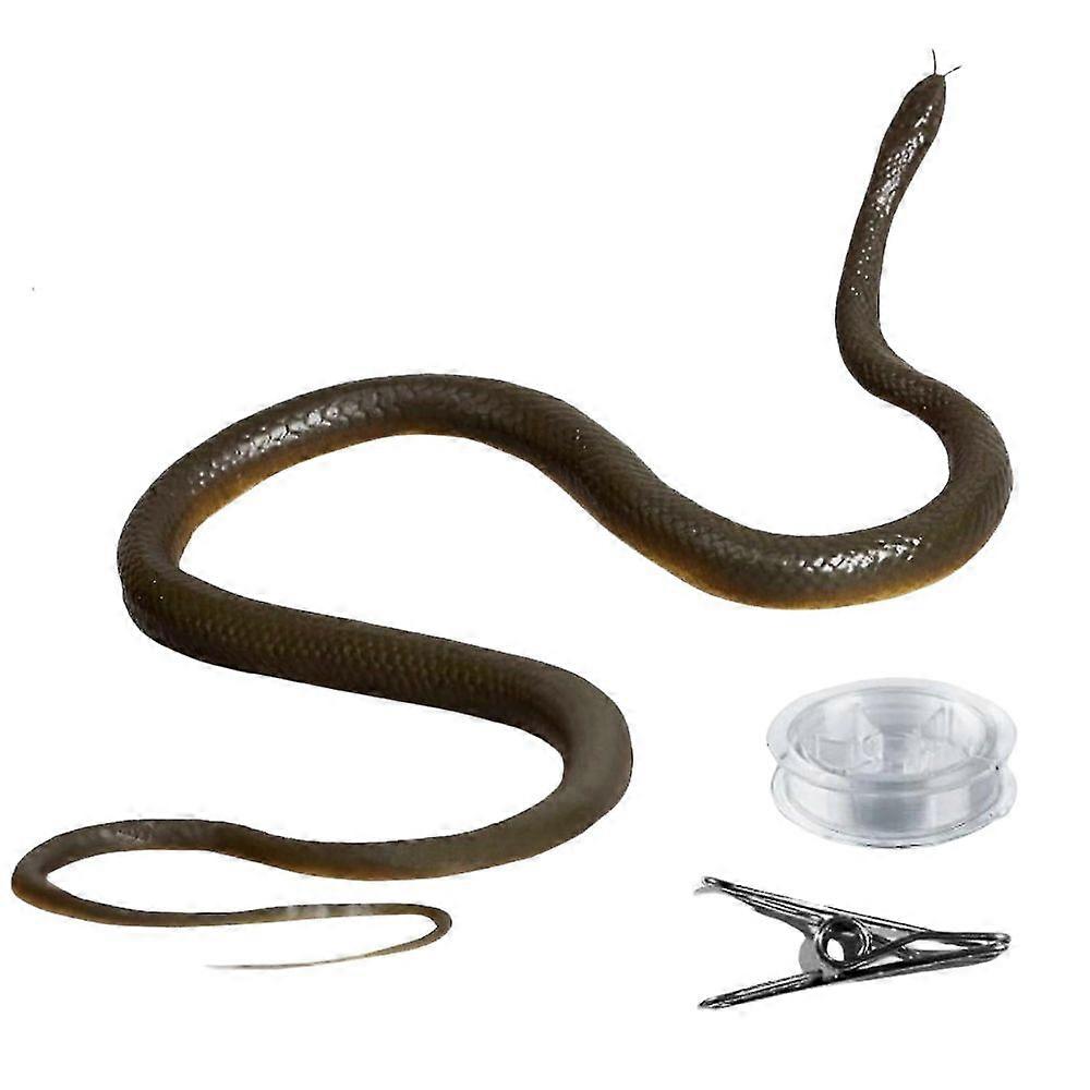 Snake Prank with String Clip - Snake on a String Prank That Chase People Toy, Golf Snake Prank with String and Clip