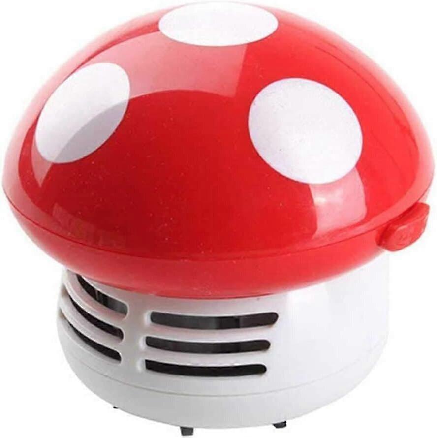 Mini cute table vacuum cleaner, new mushroom shape