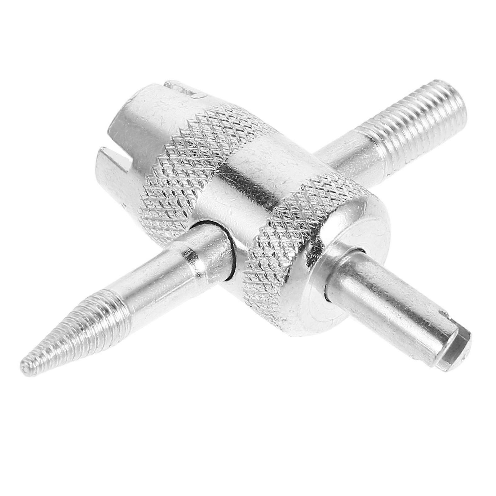 The **Portable Tire Valve Core Tool** is a compact, lightweight tool designed for efficient tire maintenance on both **cars and bikes**. It allows