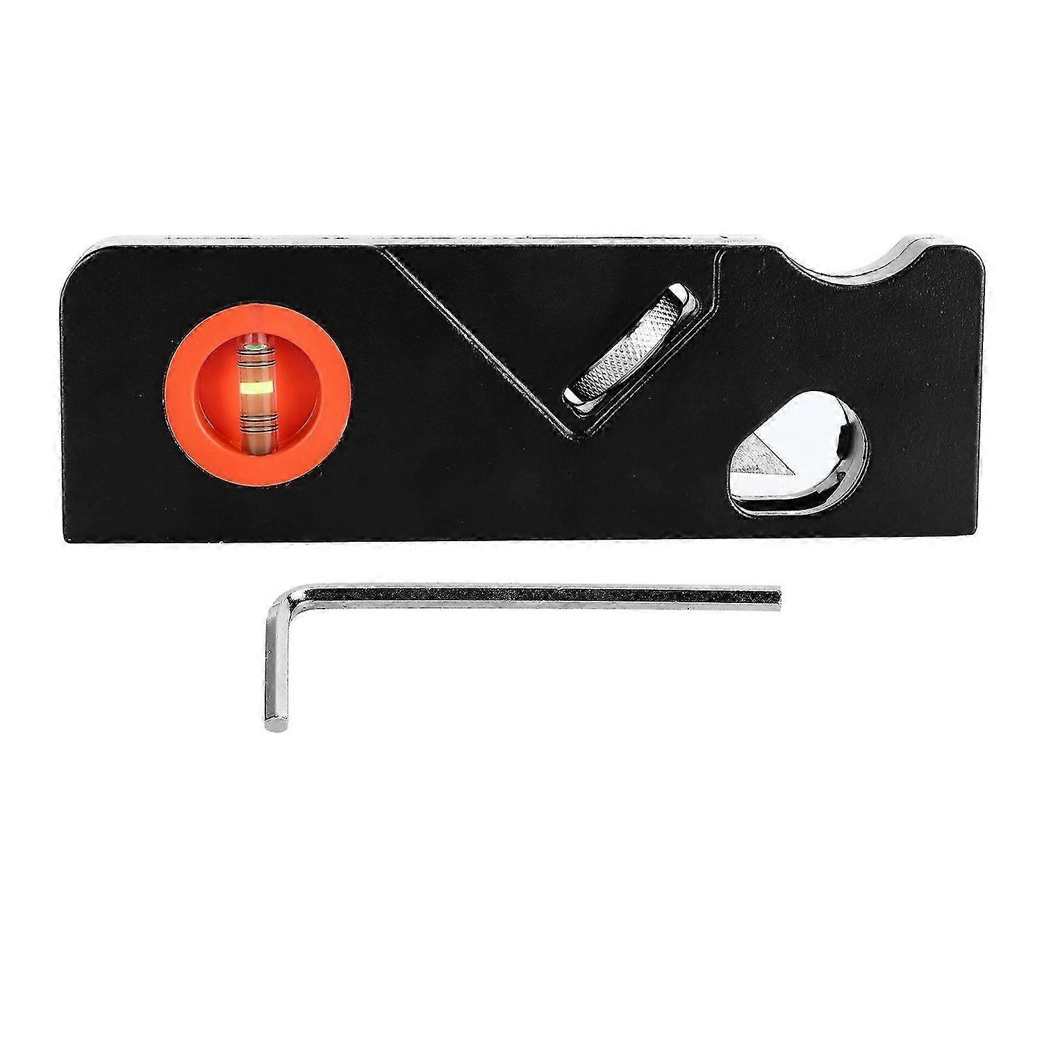 Chamfer Plane for Wood Manual DIY Woodworking Edge Corner Flattening Tool Trimming PlanerBlack