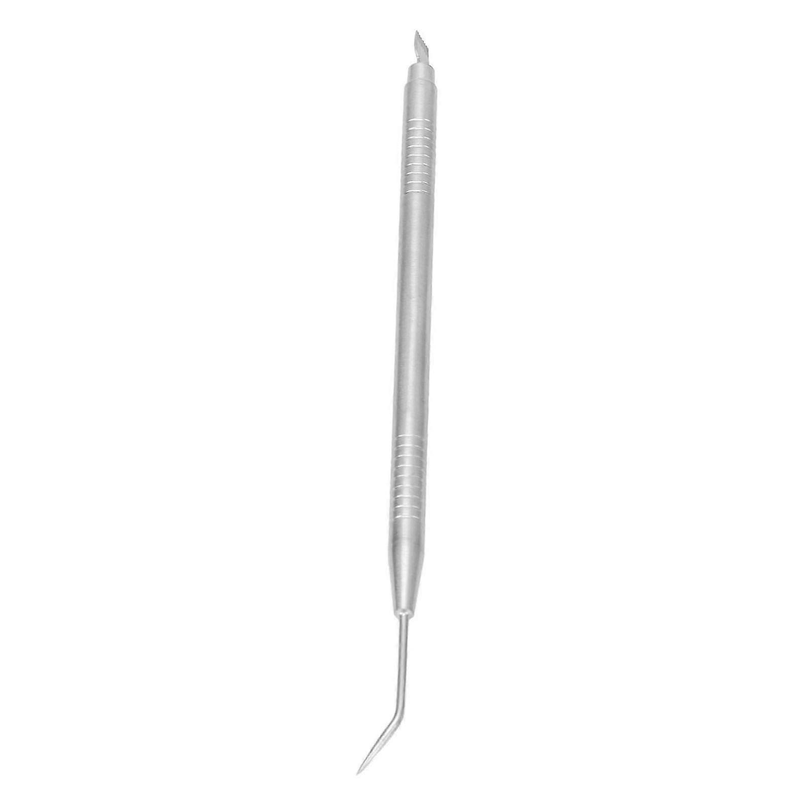 Eyebrow Eyelash Lifting Tool Stainless Steel Separator Eyelash Lift Tool for Perming Combing Eyelash Silver