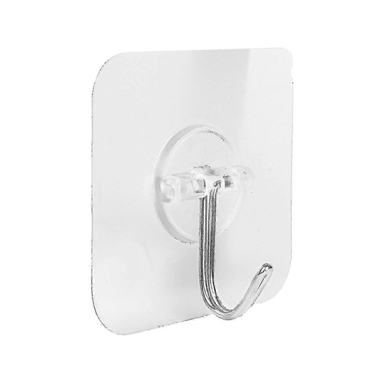 Case Pack Transparent Strong Self-Adhesive Door Wall Hook/Heavy Duty