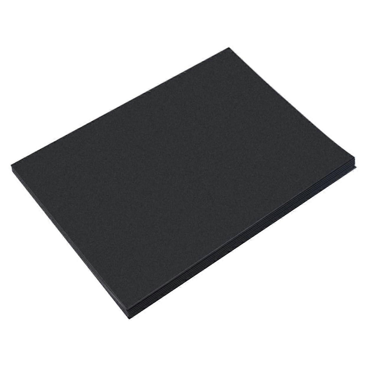 Pack of 100 A3 Drawing Paper, Black Scrapbook Accessories, Craft Art Paper, DIY Stationery, Cardboard for Invitations