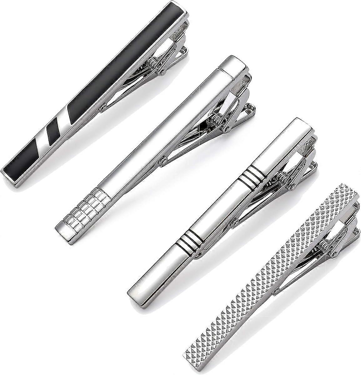 Tie Clips for Men, Classic Style Tie Bar Set