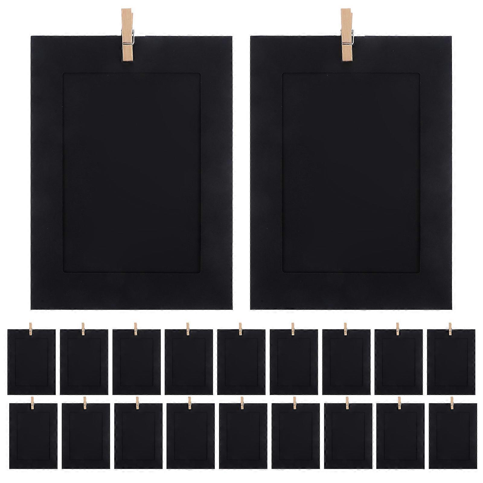 Small Picture Frames Paper Made Home Decoration present Rectangle Shape 20Pcs