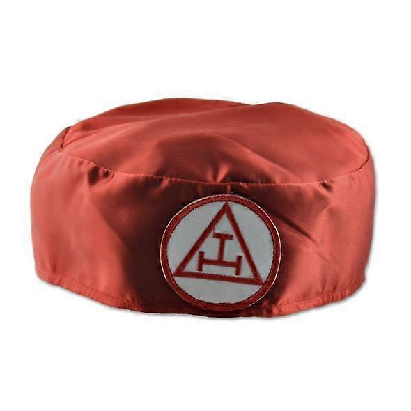Royal Arch Ceremonial Soft Hat Cap Red Triple Tau