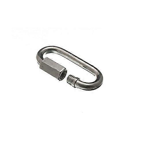 12 Quick Link Chain Repair Shackles 6mm 1/4 BZP Zinc Plated Steel for Heavy Duty Use