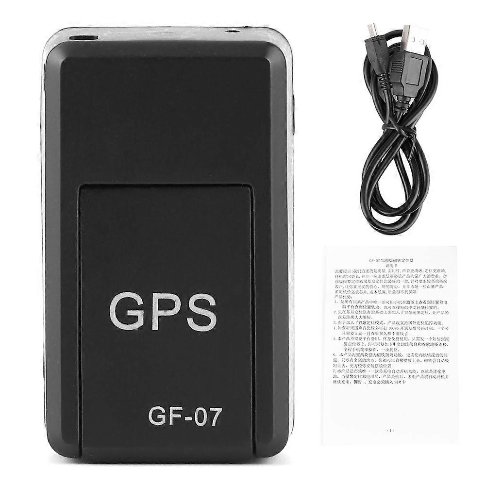 Mini GPS tracker for vehicle with real-time magnetic tracking