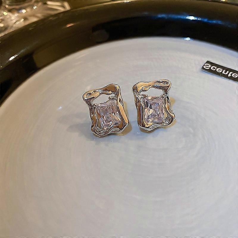 Dangle Earrings Women Gold Silver Minimalist Drop Earrings