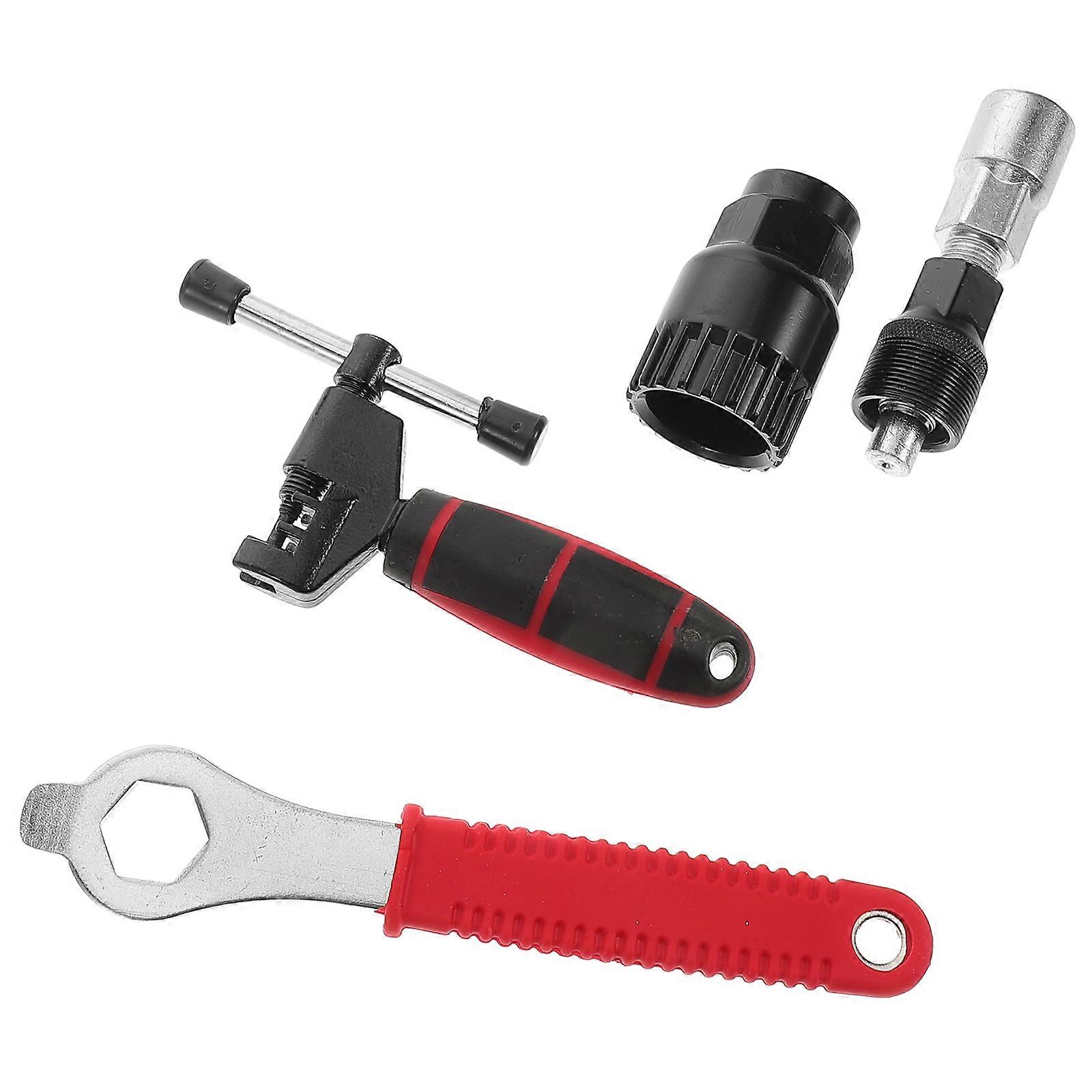 Crank Puller Bike Tool Kit Professional Shaft Remover Multi-function Bicycle Maintenance Compact Design 1 Set