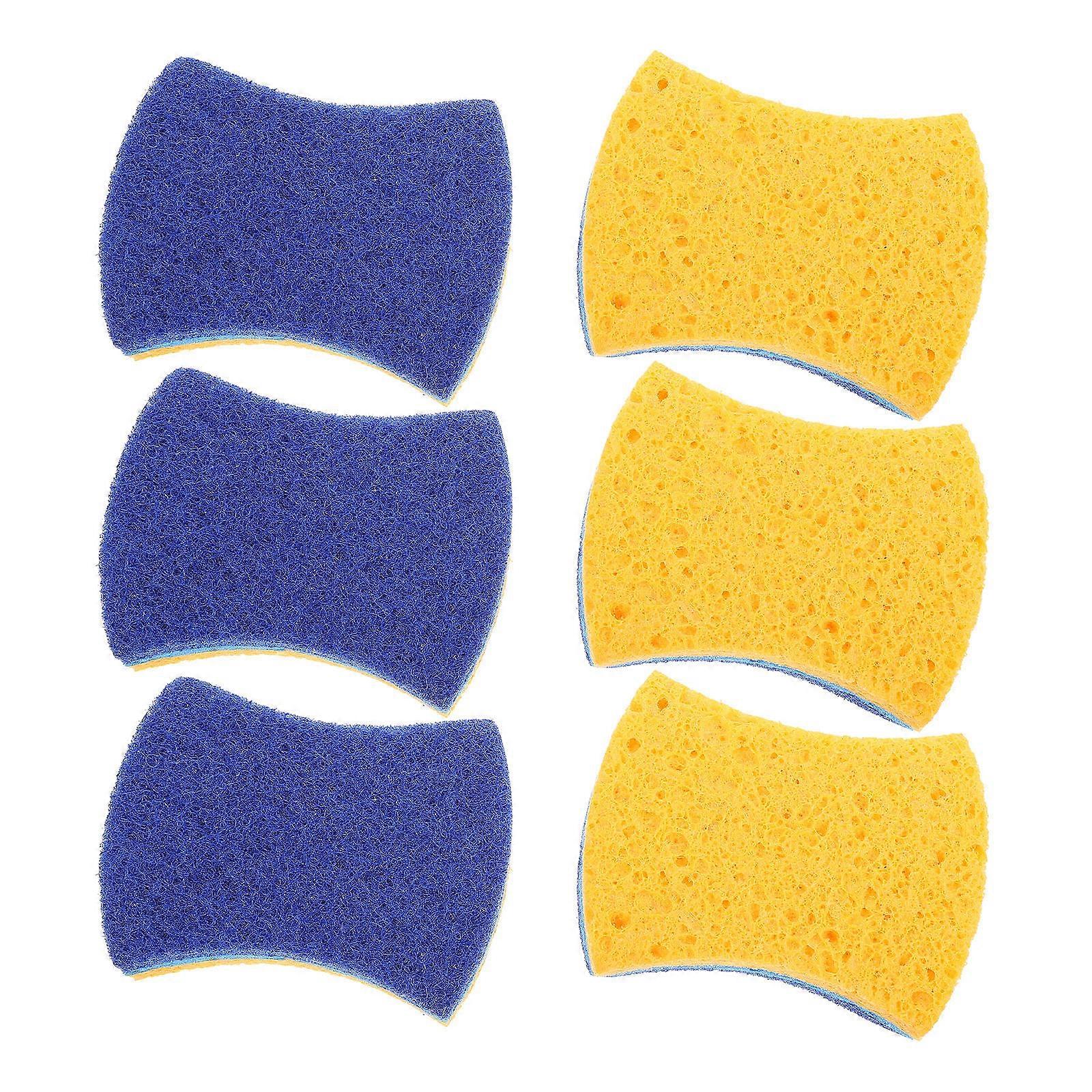 6Pcs Dish Bowl Cleaning Sponge for Kitchen
