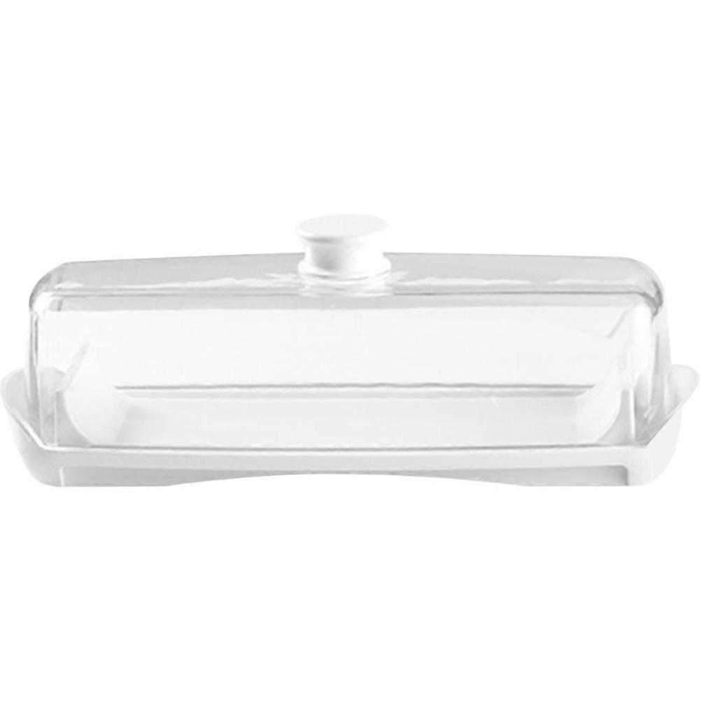 Lidded Butter Dish Cheese Plate With Lid For Baking 19.00X6.50X5.00CM Rectangular Shape Food Freshness 1Set