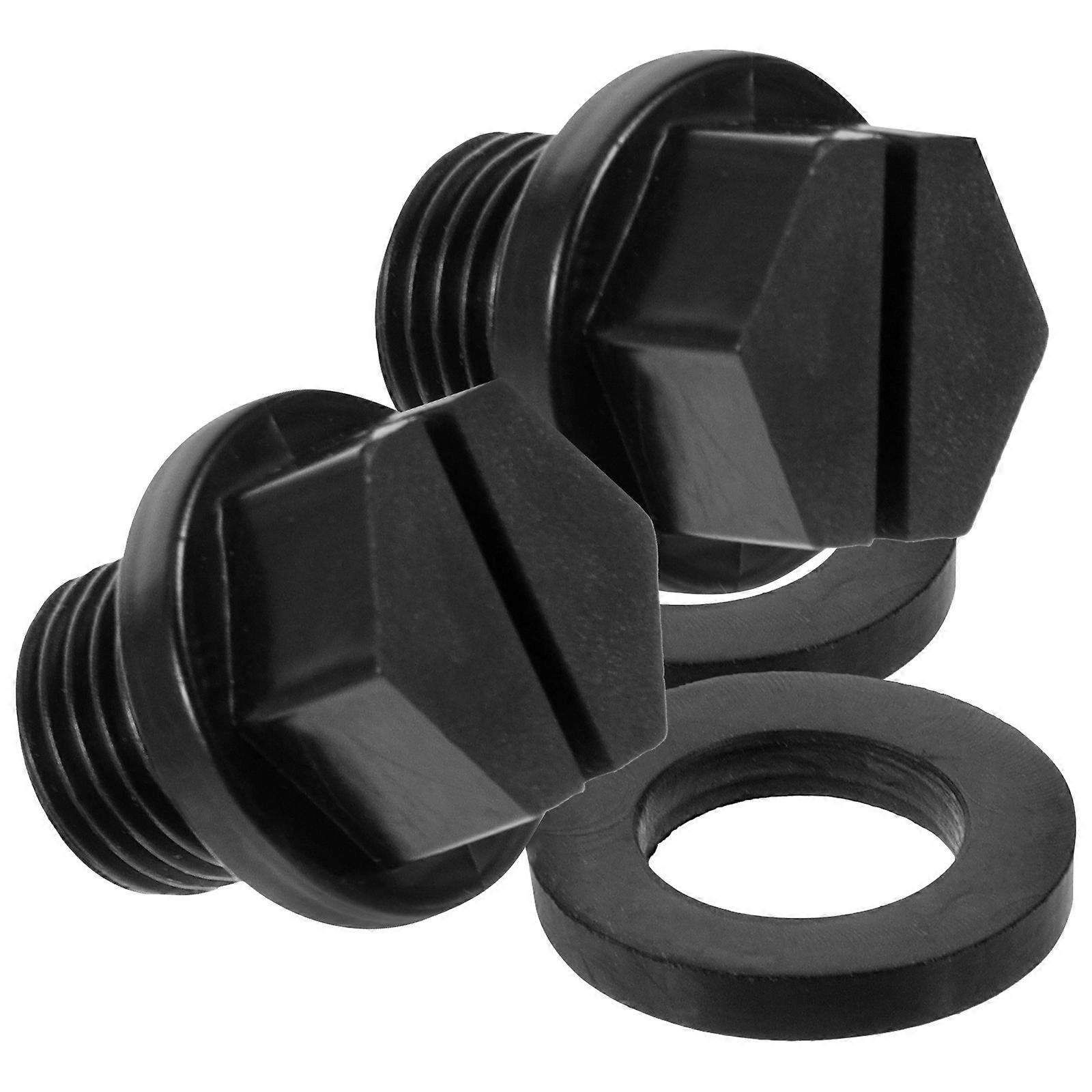 Pool Plugs Winterizing Plug For Spx1700fg Outdoor Maintenance Sealing Performance Cube Shape Plastic Material 2 Sets