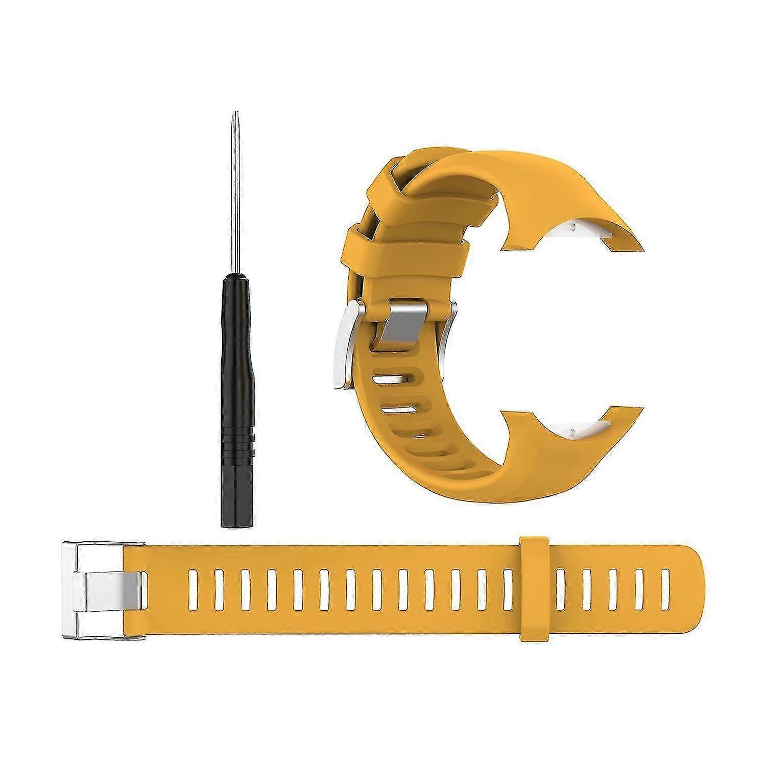 Replacement silicone band for Suunto D6 Dive watch with extra strap