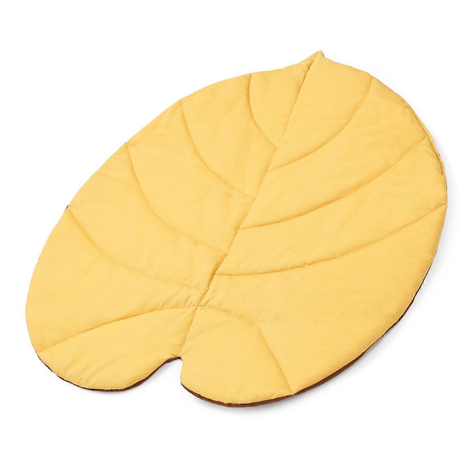 Soft Cushions for Pet Large Reversible Bed Suitable for Small/Medium/Large Cats Cushions Large Size Mat  Yellow