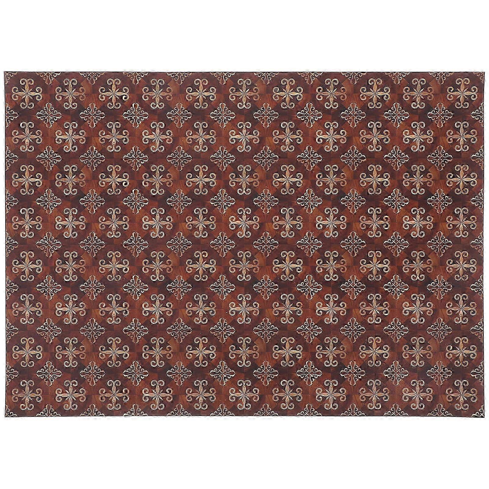 Simulation Mini Flooring Decorative Mini Floor For Imitation Tile Style 41.00X30.00X0.10Cm 1Set