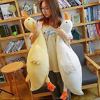 2025 Niedliche Baumwolle Gans Stofftiere Tier Baby Begleitpuppen Plüsch Komfort Puppen Weiches Kissen Nordic Fairy Märchen Mädchen Home Decor