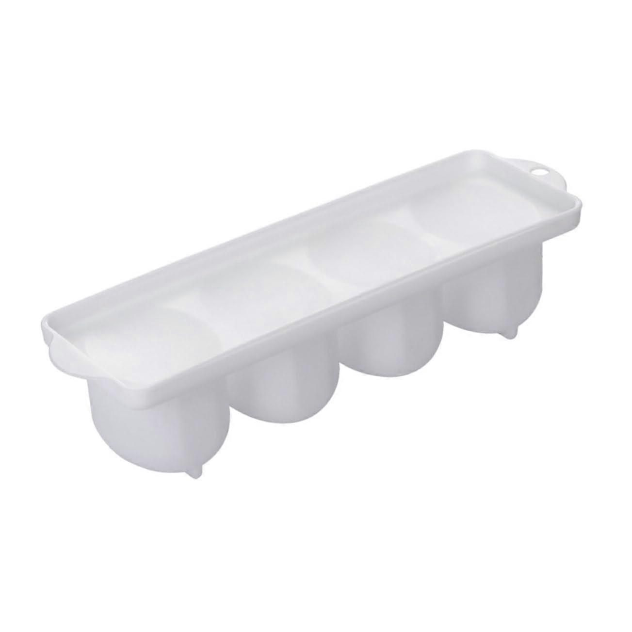 Egg Holder for Refrigerator White Durable Storage Box for Pickling and Marinating Versatile Kitchen Accessory
