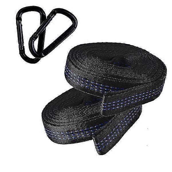 2 pcs Adjustable and Extra-long Hammock Tree Strap Sets