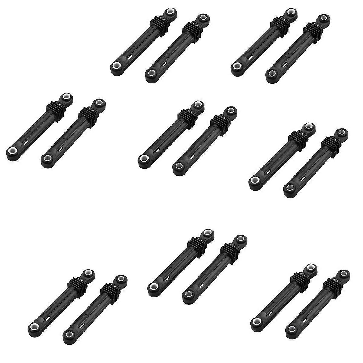 16 Pcs 100N for Washing Machine Washer Front Load Part Black Plastic Shell Home Appliances Accessori