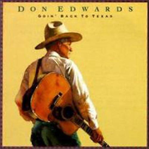 Don Edwards - Goin Back to Texas  [COMPACT DISCS] USA import