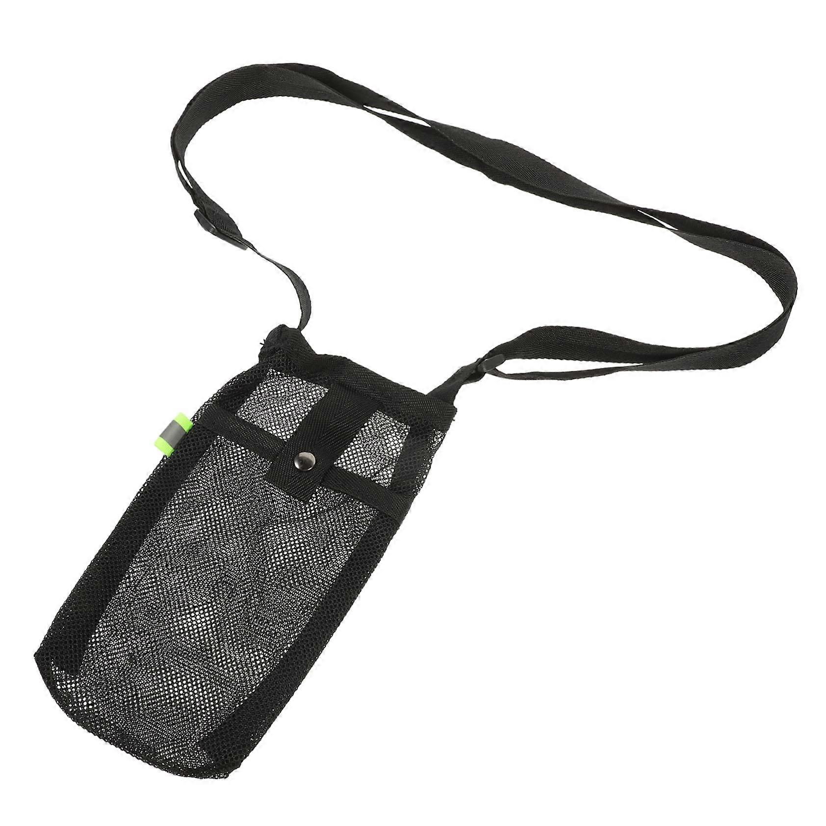 Insulated Water Bottle Bag with Strap - Mesh Bottle Cover for Camping, Travel, and Outdoor Activities, Scratch Resistant