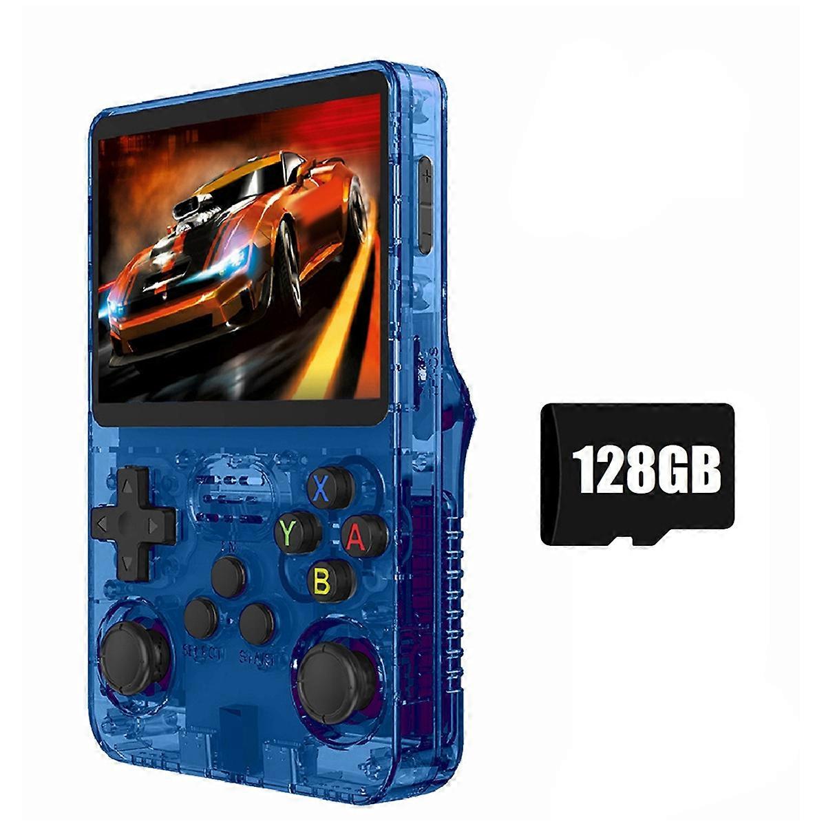 K36S R36S Retro Game Console 128GB Linux System 3.5 Inch IPS Screen WIFI Portable Pocket Game Playe