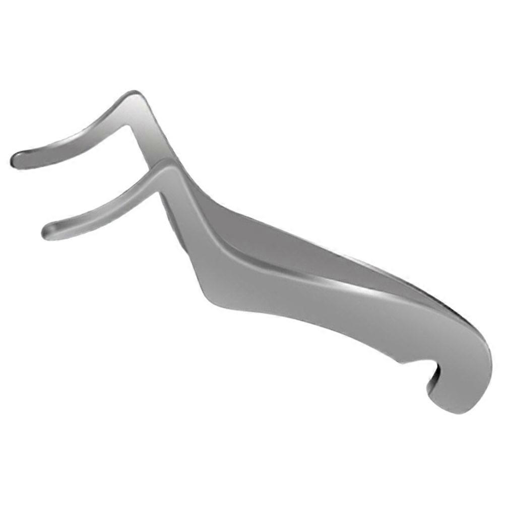 Eyelash Tweezer for False Lashes with Stainless Steel Fine Tips Silver Color Useful for Use
