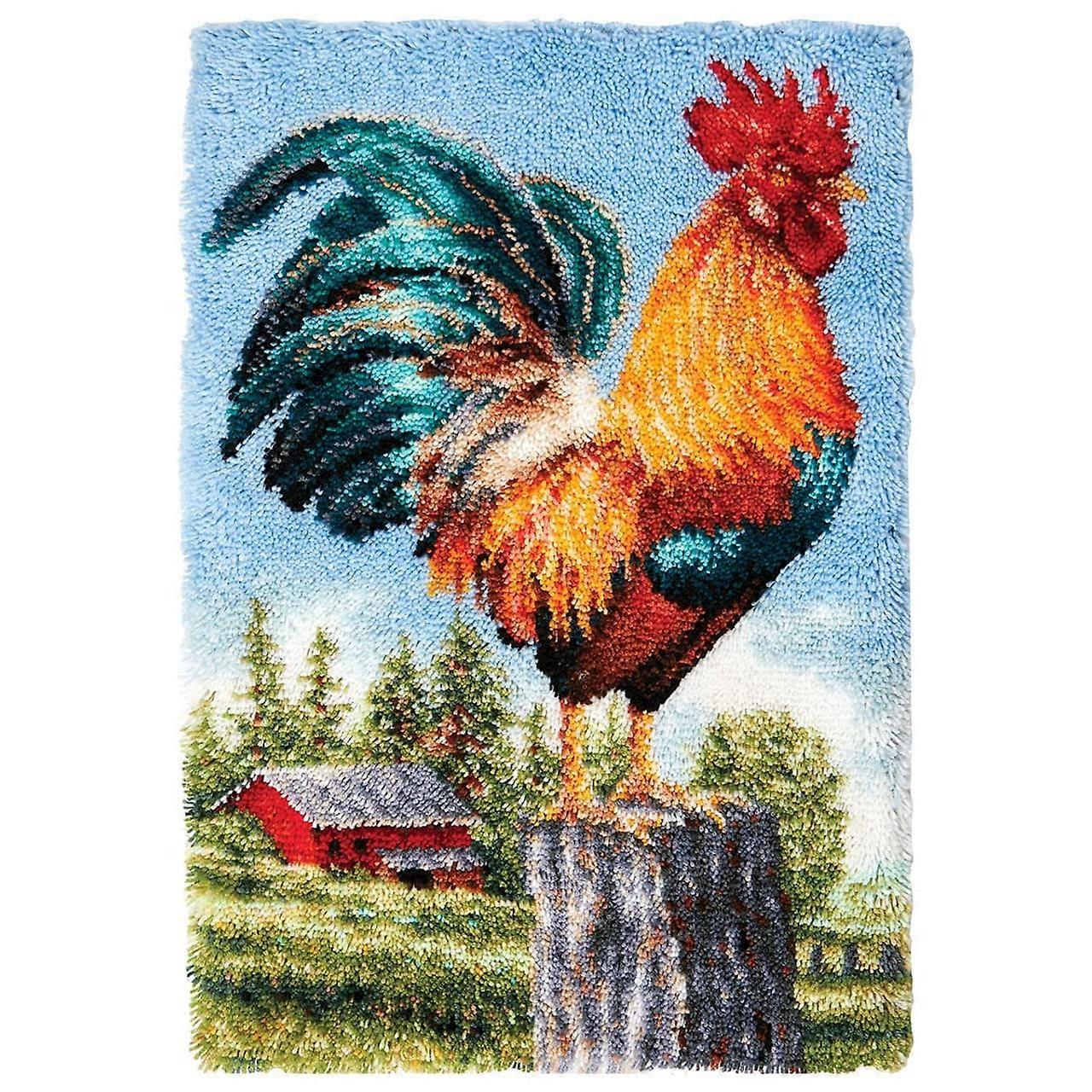 Latch Rug Set DIY Carpet Making Kit for Adults and Kids, Rug Making Kits Cross Stitch Kit