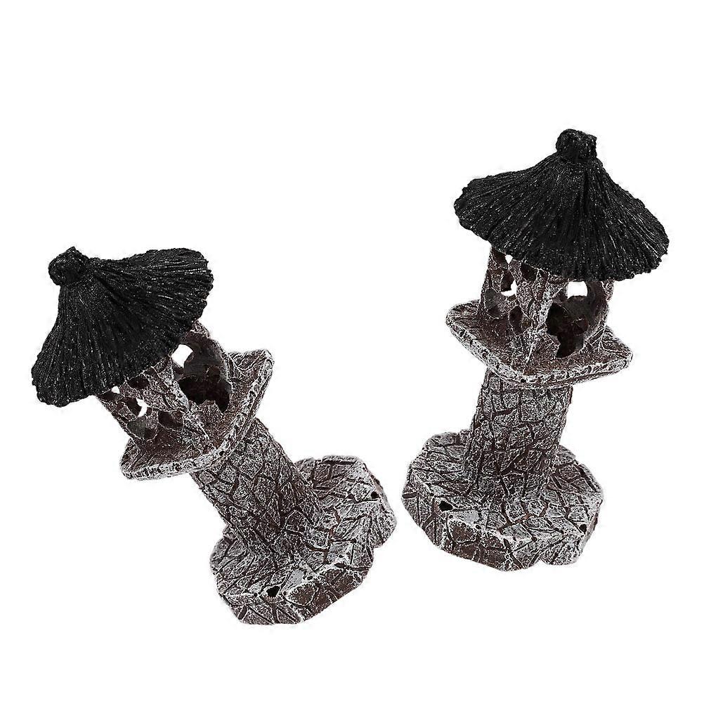 Here's a well structured product description and summary for the item you mentioned:

 

### 🐠 **Aquarium Lamp Post Decoration – Realistic Fish Tank