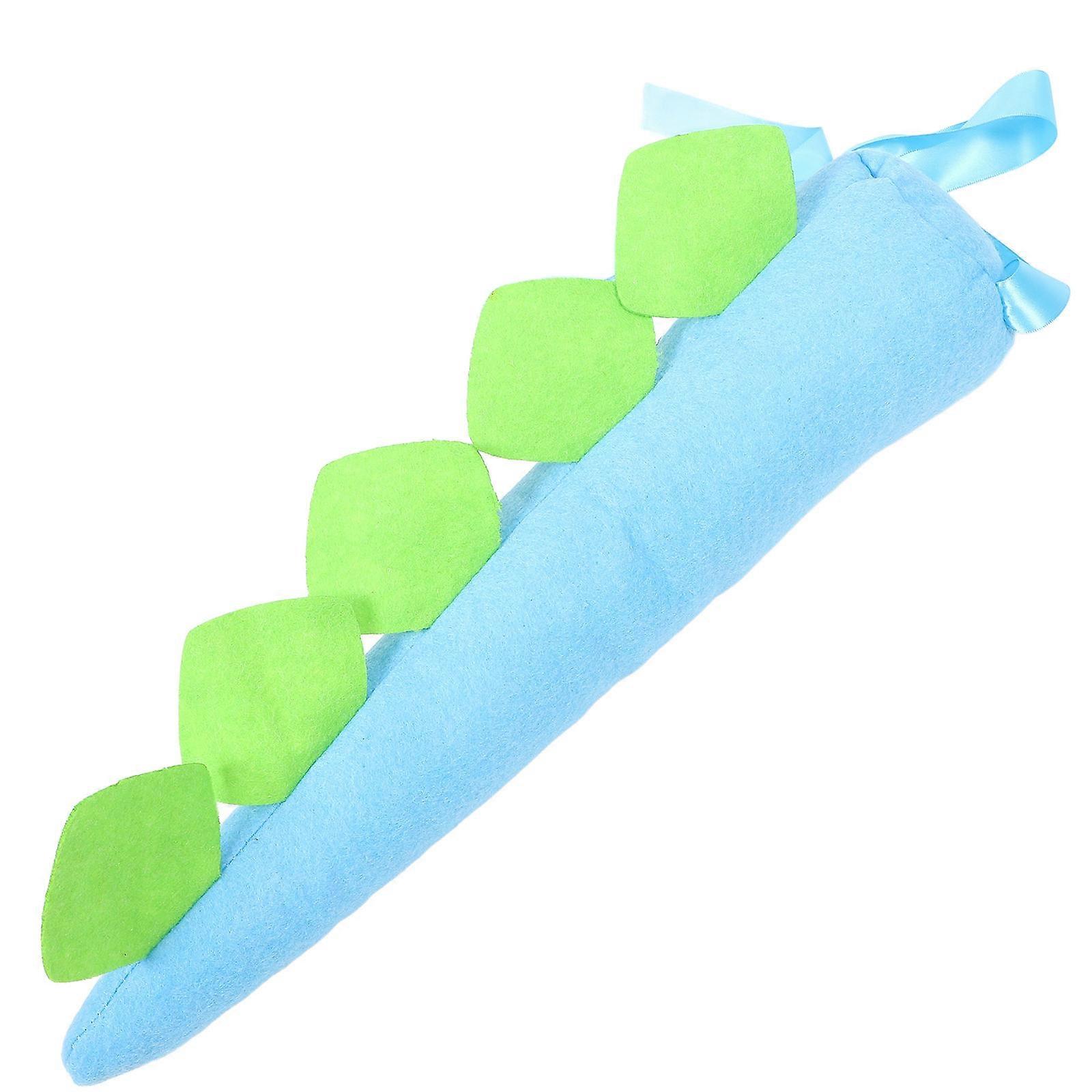 Dinosaur Tail Costume Accessory for Boys Light Lake Blue Fun Dress Up Prop for Halloween, Themed Parties & Parent Child Games
