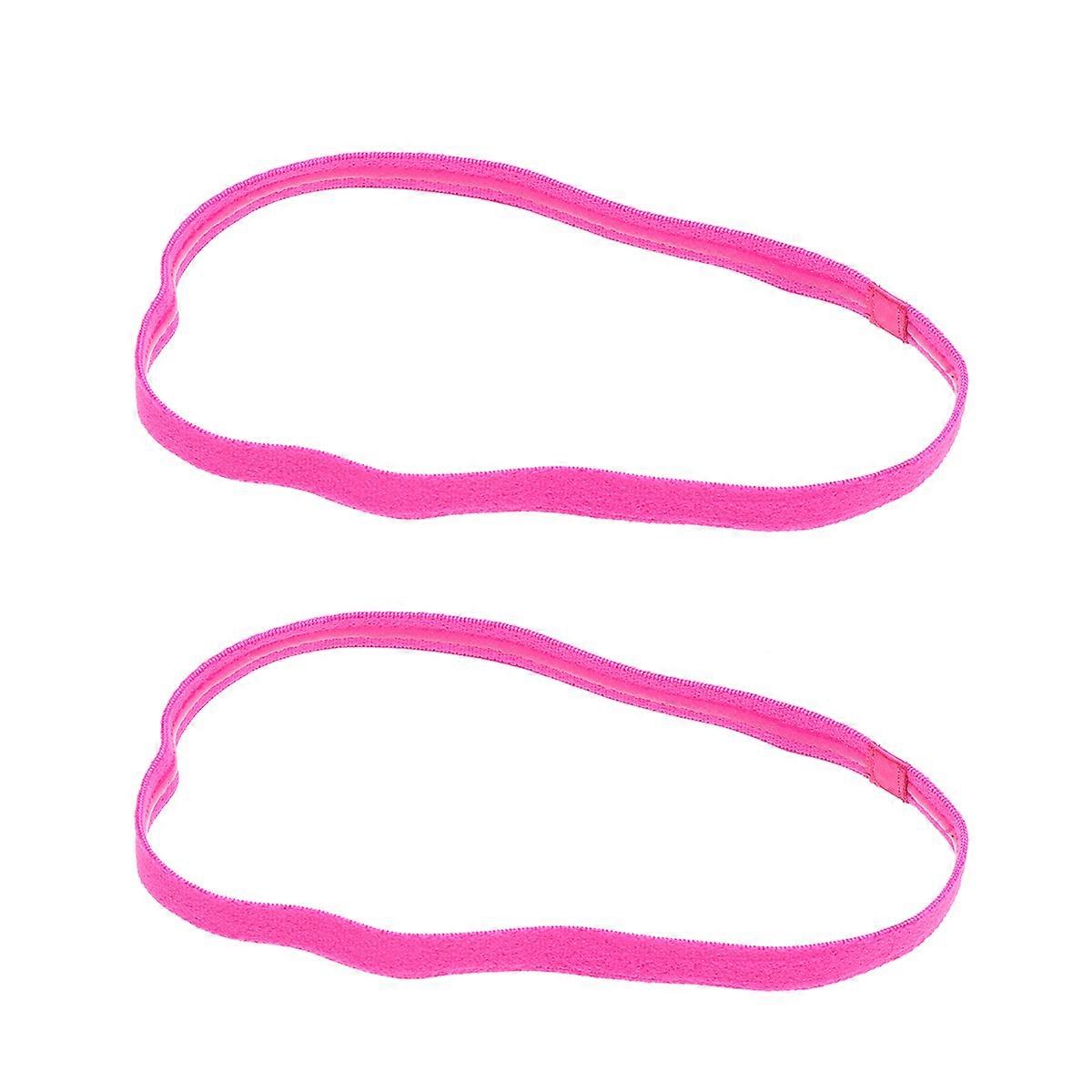 9 قطع عقال حبل مطاطي لتشغيل كرة القدم اليوغا غير قابلة للانزلاق فرقة الشعر للجنسين اكسسوارات الشعر وردية