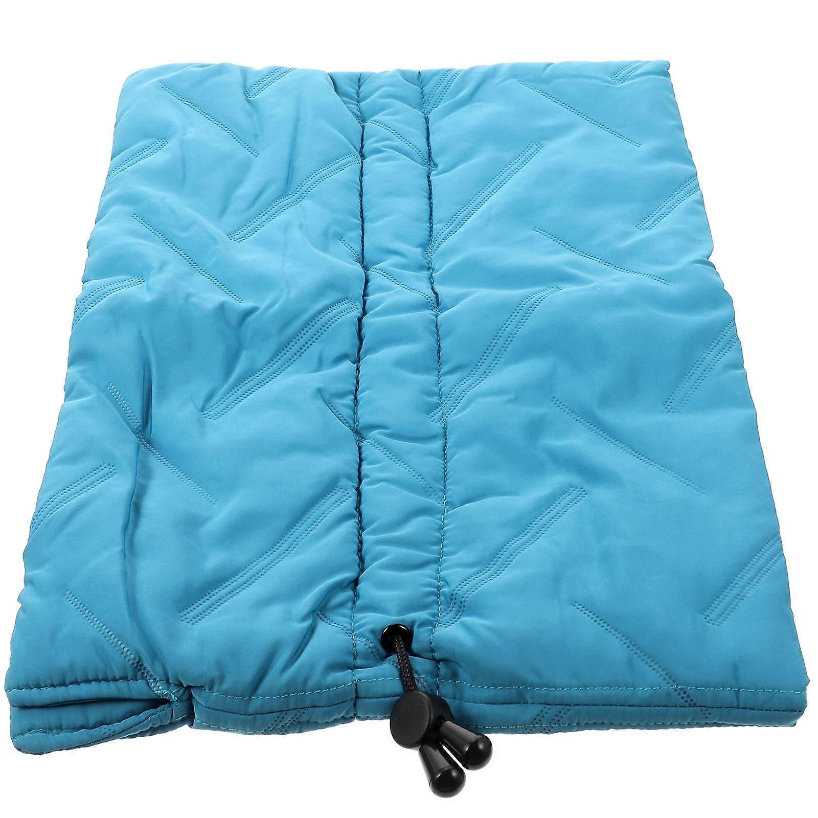 Adjustable Breathable Cat Collar with Comfortable Lightweight Design for Post Surgery Recovery – Prevents Scratching and Biting, Lake Blue