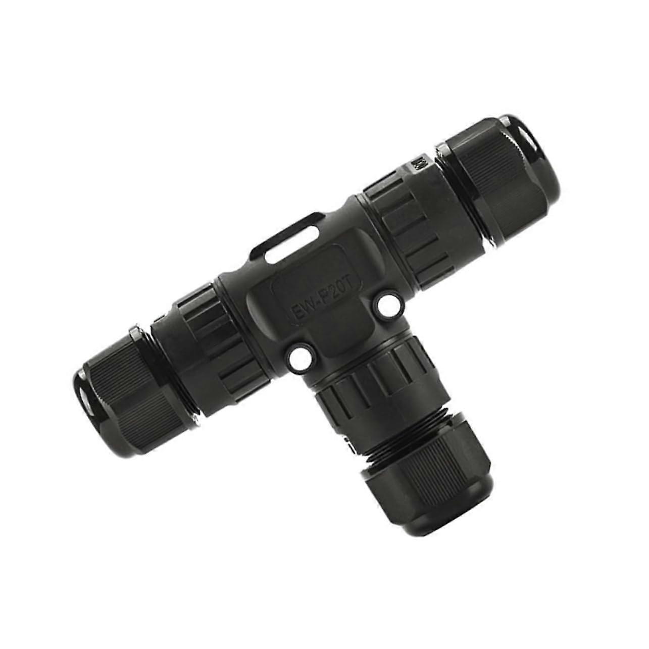 Waterproof Cable Connector with Strain Relief for Outdoor Electrical Applications – Secure Weatherproof Connection