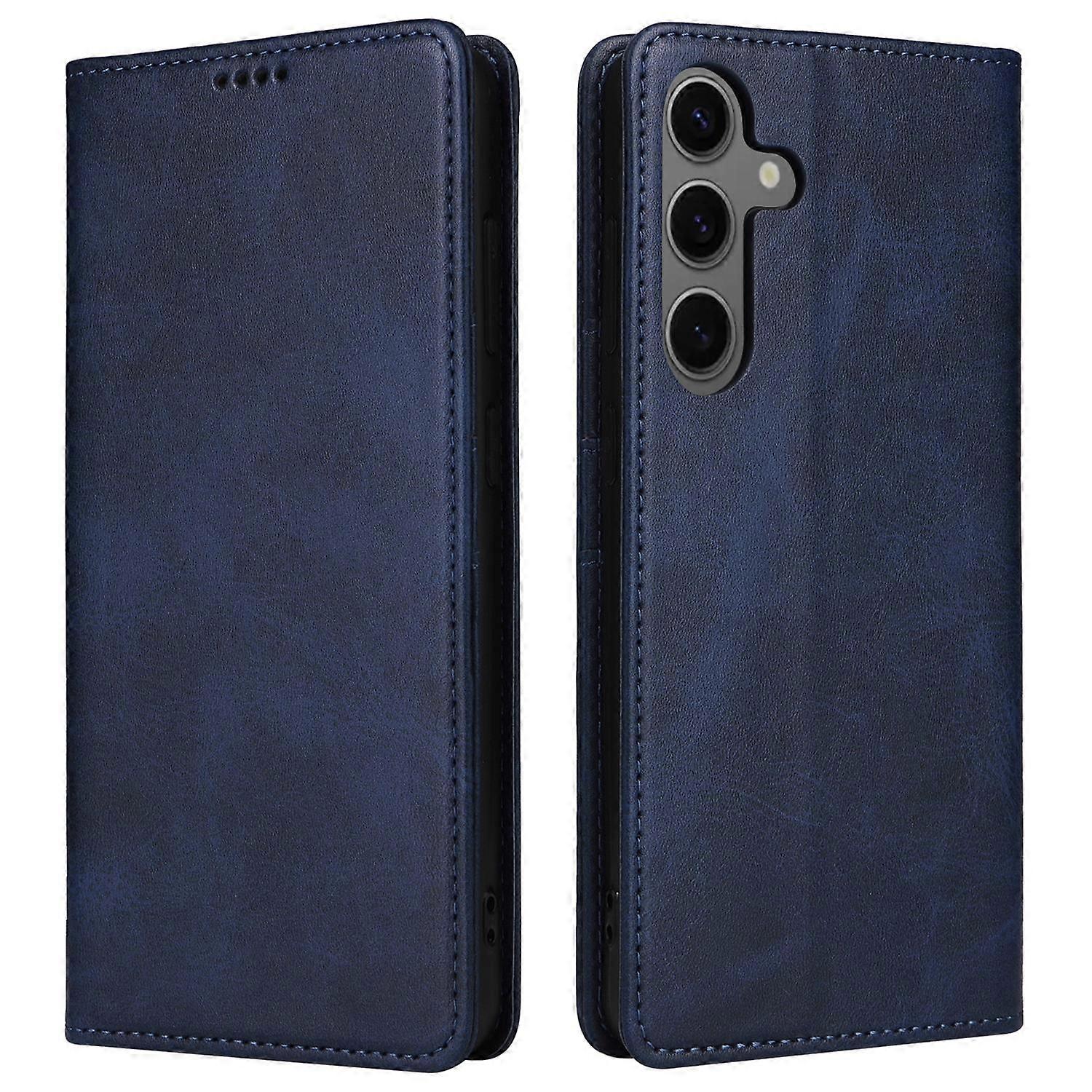 For Samsung Galaxy S24 Leather Case Wallet Cover Magnetic Closing