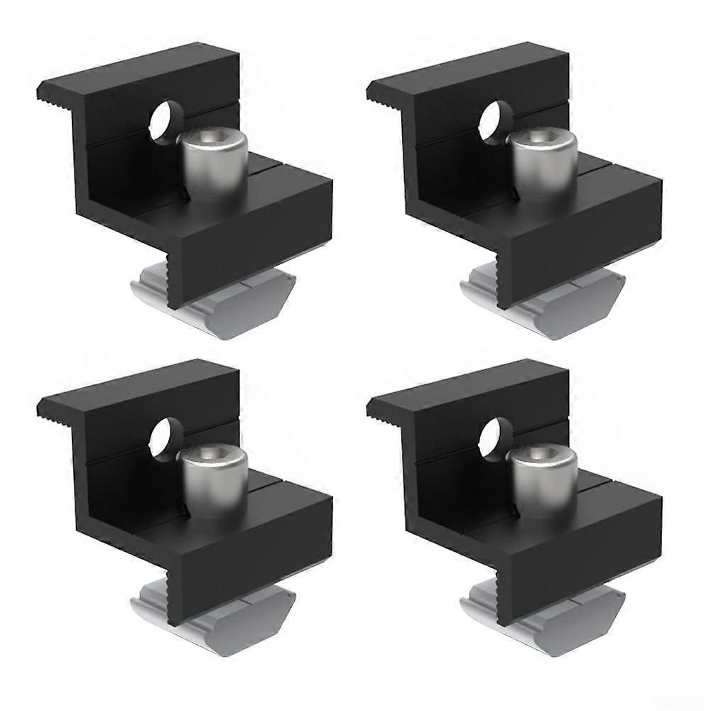 Solar module mounting, middle end clamp, aluminum alloy, for 3035 mm modules (4 end clamps)