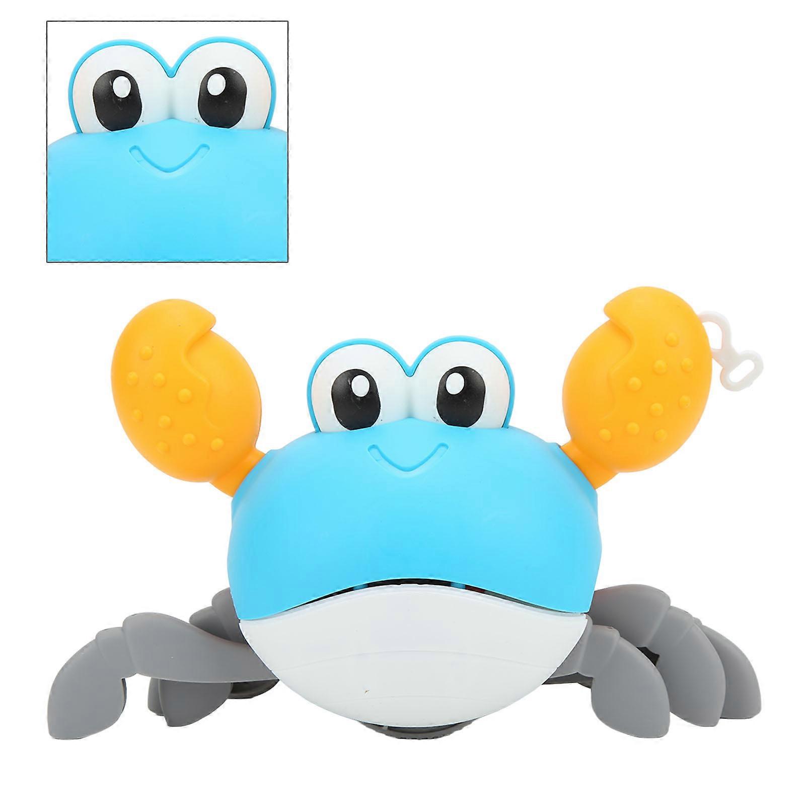 Cartoon Crawling Crab Toy Cute Design Cognitive Ability Easy Operation Imagination Crab Toy for Above 3 Years Old