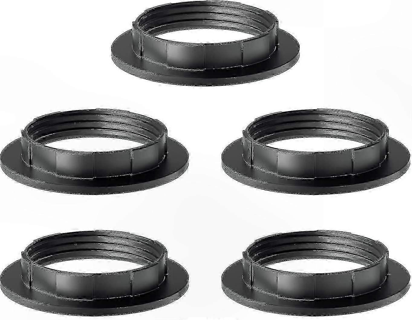 E27 Lamp Shade Reducer Rings - 10 Pack Plastic Adapter for Twist Lamp Holders