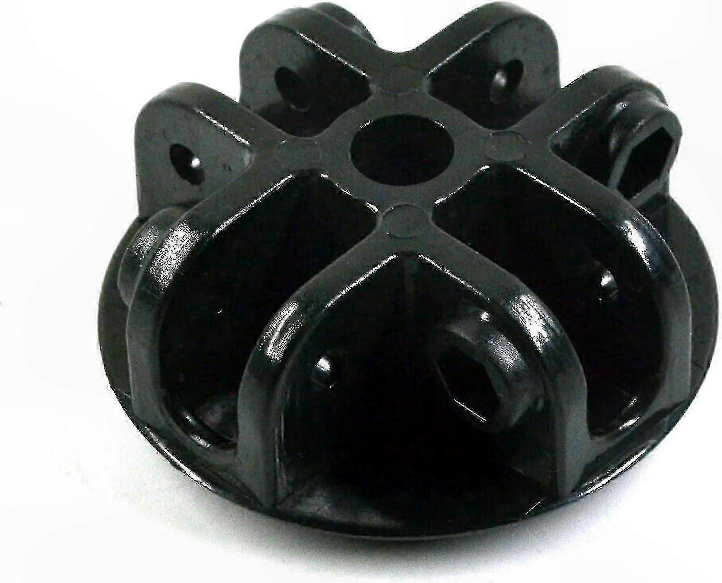 4-Way Roof Connector Bracket for Pop-Up Gazebo Tent Replacement Parts, Black